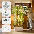 Gardyn - Home 4 0 Vertical Indoor Drip Hydroponics Growing System W  Led Grow   
