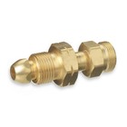 Cga-510 Pol Acetylene Cylinder Tank To Cga-520 B Tank  Brass Adaptor
