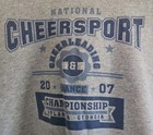 2007 National Cheer Sport Cheerleading   Dance Championship Hoodie In Adult S