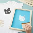 6 Pack 10   x14  Wood Frame Silk Screen Printing Frame Kit 110 Mesh For Beginner
