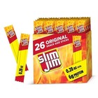     choose Your Flavor    slim Jim Smoked Jerky Snack Sticks  Original Flavor  6g Pr