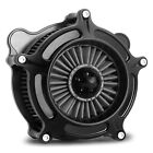 Spike Ops Black Air Intake Filter For Harley Softail Flstni Fxst Slim Fls 00-15