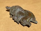 2 8  Old Chinese Purple Copper Fengshui Animal Tortoise Statue Sculpture