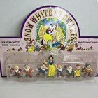 Vtg Walt Disney Characters Snow White   7 Dwarfs Handpainted Bully-collection