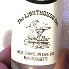 Lighthouse Inn Sand Bar Vintage Glass  West Dennis  Cape Cod  Massachusetts 