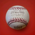 Jake Arrieta Signed 2016 Chicago Cubs World Series Ball Autographed 