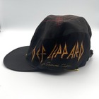Vintage Def Leppard Painter-style Hat Pyromania Tour 1984 Black Adjustable