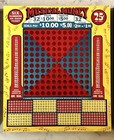 Vintage Musical Money 25   Per Punch Punchboard Trade Stimulator Game Card