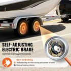 Electric Trailer Brake 10  X 2-1 4    5 On 4 5  Hub Drum Kit For 3500 Lbs