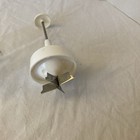 Vintage Gemco Food Nut Chopper Usa Stainless White Kitchen Complete Very Nice