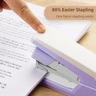Effortless Desktop Stapler  Heavy Duty Stapler  40-50 Sheet Capacity  One Finger