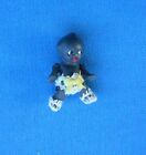Dollhouse Miniature Artisan Made Jointed Porcelain Black Baby Doll 1  Tall