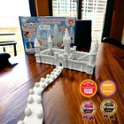 Create A Castle Buildmaster Indoor Snow Kit - Shark Tank Sensory Toy - New 25pc