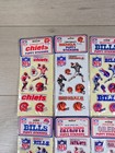 Lot Of Vintage 1983 Nfl Football Puffy Stickers Team Logos Jerseys Imperial Toy