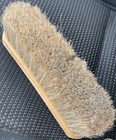 Vintage Premium Shoe Brush 100  Horsehair  Wood - Works Real Smooth - Good Deal 
