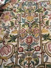 Antique Continental 17thc Needle Work Chasuble Front Polychrome Silk Ursuline