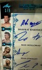 2024 Leaf Ultimate Quad Autograph O   malley Mcgregor Holloway Rakhmonov 1 5 Ufc