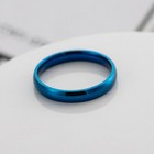 4mm Titanium Steel Men Women Bands Silver gold rose Gold black blue Couple Rings
