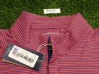 Holderness   Bourne Men s Quarter-zip Golf Pullover C c  Logo Red navy Medium