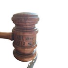 Rare 1928 Milliken Handmade Wooden Presentation Gavel Engraved Antique