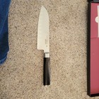 Shun Classic Scalloped Santoku Knife Dm0718 Made In Japan Damascus