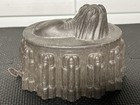 Antique Resting Lion Sweetmeat  Chocolate Tin Mold  19th Century  6   x 5    