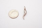 Vintage Sterling Silver 925 Horn Pendant Italy