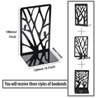 Book Ends Metal Bookends For Shelves  Decorative Bookends For Office School 