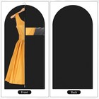 5pcs Suit Travel Bag Garment Bag Long Dress For Hanging Clothes Carrier Cover Us