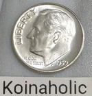 Silver Roosevelt Dime  One Dime  1946-1964  Pds  Au-bu  Pulled From Storage 