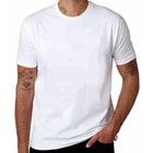 100  Cotton T-shirt Unisex Men s Basic Plain Blank Crew Tee Tops Adult Shirts