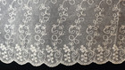Vintage antique  White  English Embroidery Cotton Leavers 7  Lace  4    Yards
