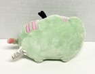 Pusheen Green Mint Cat 6  Plush Purple Heart Stuffed Animal