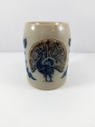 Beer Stein Mug Stoneware Salt Glaze Peacock Goebel Merkelbach Salzglasur  5  T