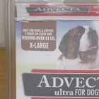 Advecta Ultra Flea Protection For Dogs 4 Doses Xl Over 55 Lbs New Sealed Box
