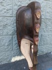 Authentic Fang Gil Mask From Gabon Handmade Wall Decor Traditional African 32 