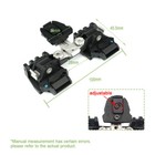 Kvc Rqe Dual Bridge Nvg Mount   Oss Obverse Dovetail Shoe For Pvs14 Night Vision