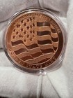 1 Ounce Copper Round Gsm Eagle  999 Fine In A Capsule Made In Usa Free Shipping 