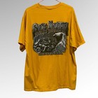 Harley Davidson Gold Stone Mountain Harley Graphic T-shirt Men s Sz Large