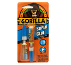 Gorilla Super Glue 0 8 Oz  Clear Sandable Plastic Glue epoxy  Quick Set Time New
