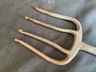 Vintage Wrought Iron 4 Tine Barb Spear Gig Gaff Carp Eel Frog Fish Fishing Fork