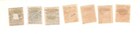 Lot Of 8 Unused Serbia 1 Dinar Stamps - Vintage 1920s  King Portrait  Green   Re