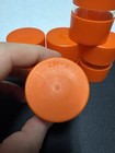 1986 Orange American Silver Eagle Tubes - Lot Of 5 - Empty
