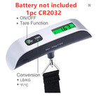 New Luggage Scale 110lb 50kg Portable Travel Lcd Digital Hanging Weight No Batte