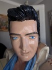 Elvis Presley  Rare Collectable Chalkware Bust - Vintage 1970s