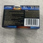 Tdk Vhs-c Hg Ultimate 30 Camcorder Cassette Blank Recording Tape