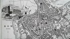 1844 Original Map -  Rome   Milan Italy City Plans