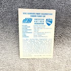 Vintage 1971 Ahra Drag Racing Card  Camaro Funny Car   Fleer 