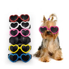 Heart Shaped Pet Sunglasses Adjustable Goggles For Dogs Cat Puppy Eye Protection