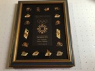 1984 Sarajevo Xiv Winter Games 16 Mascot Pin Set Framed
